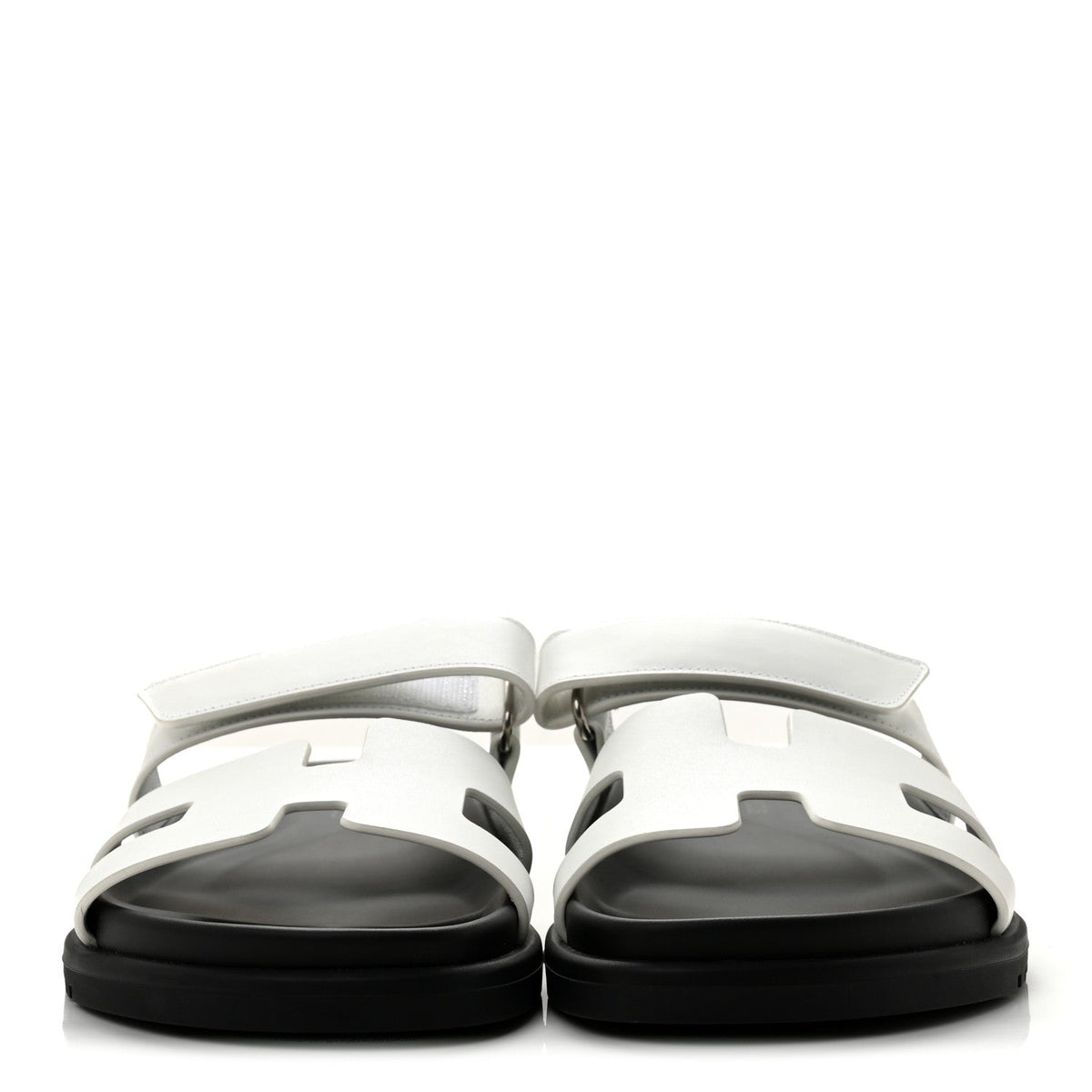 Calfskin Womens Chypre Sandals 36.5 White