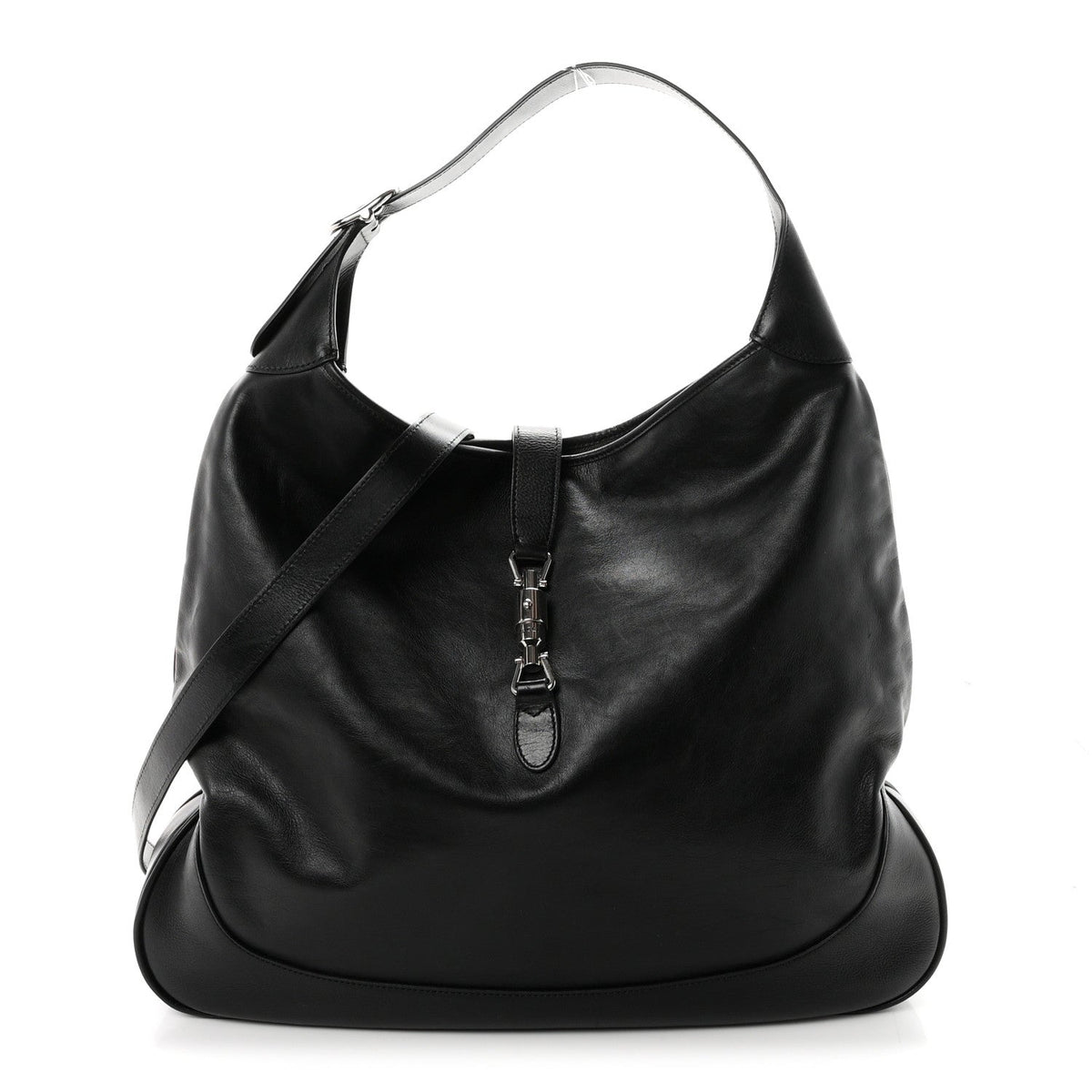Calfskin Large Jackie 1961 Shoulder Bag Black