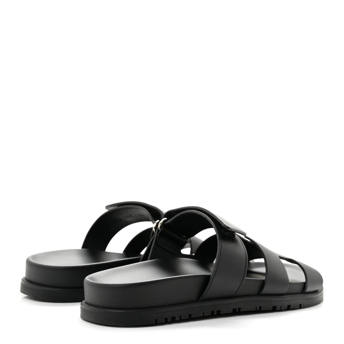 Calfskin Womens Chypre Sandals 36 Black
