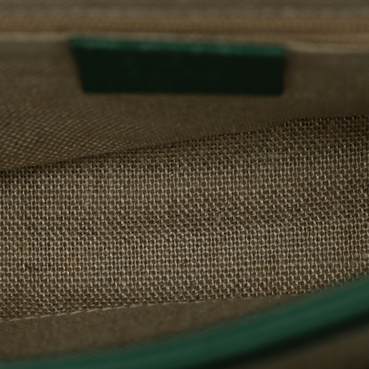 Dollar Calfskin Interlocking G Crossbody Bag Emerald