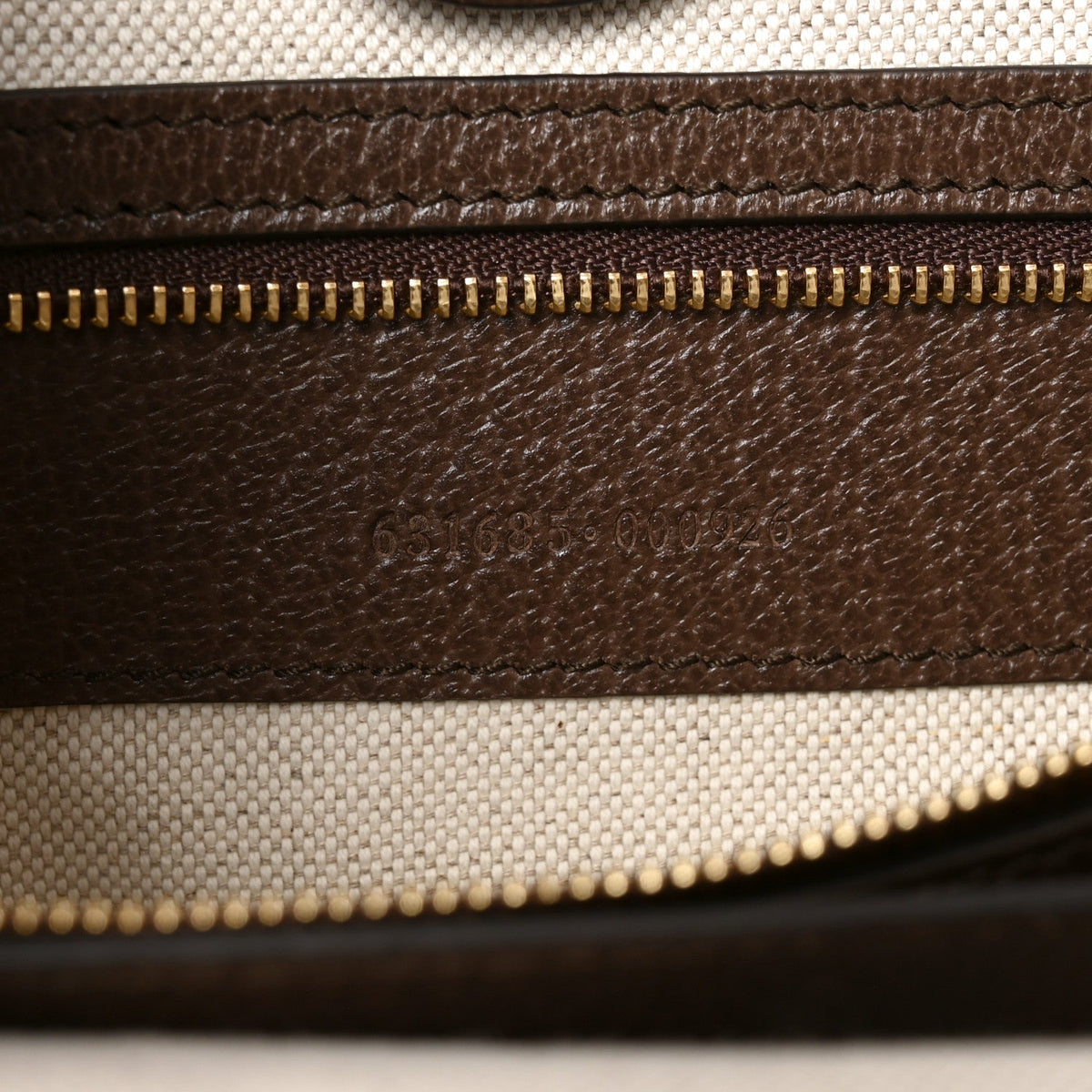 Monogram Jumbo GG Textured Dollar Calfskin Web Medium Ophidia Shopping Tote Camel Ebony