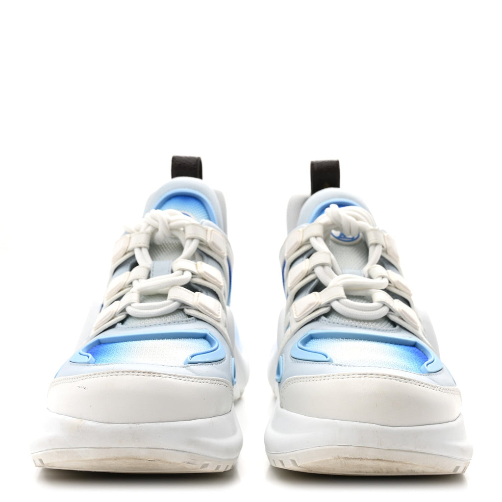 Calfskin LV Archlight Gradient Sneakers 38 Light Blue