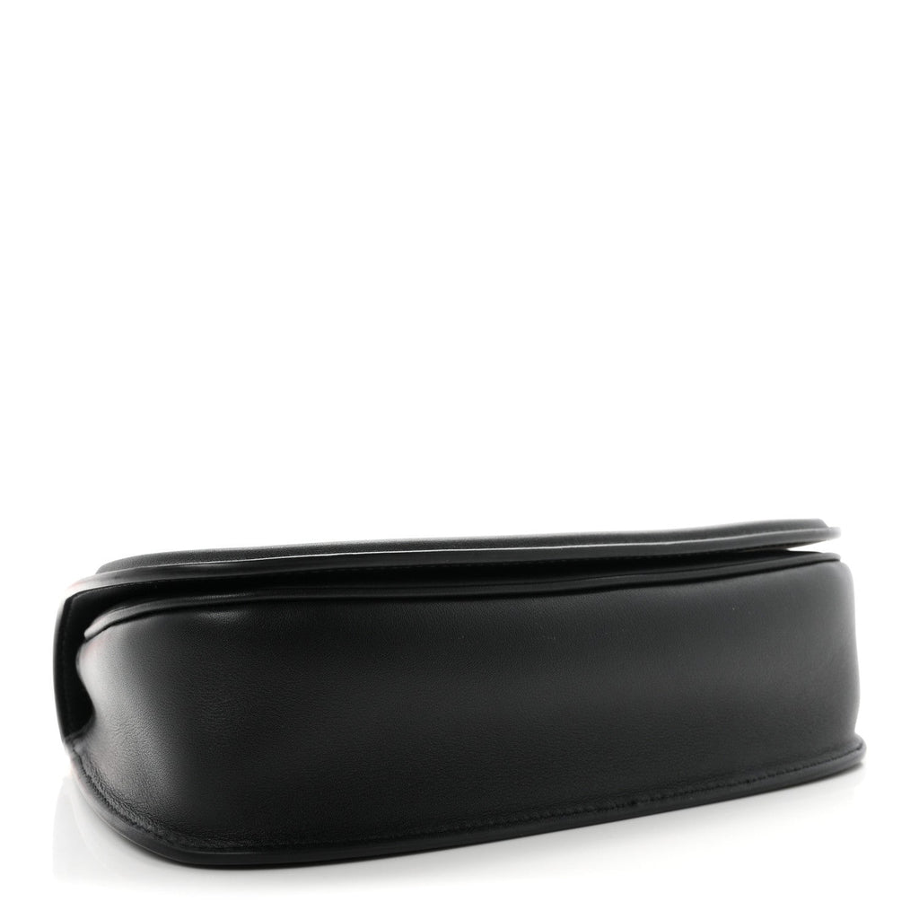 Roxy Calfskin Medium Blondie Top Handle Bag Black
