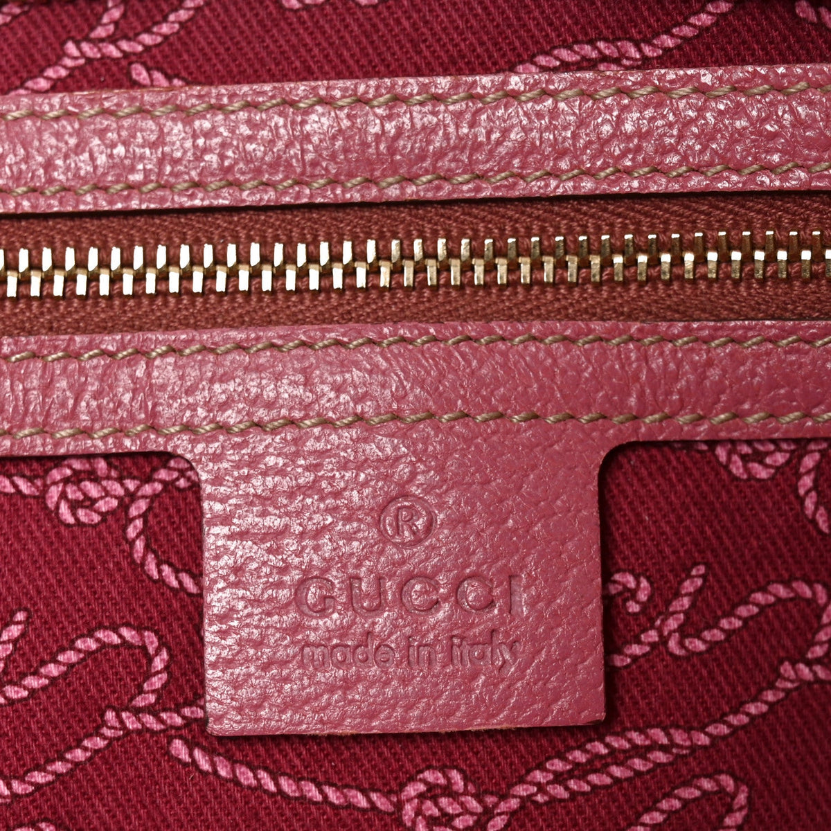 Monogram Small Charmy Boston Pink