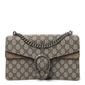 GG Supreme Monogram Small Dionysus Shoulder Bag Taupe