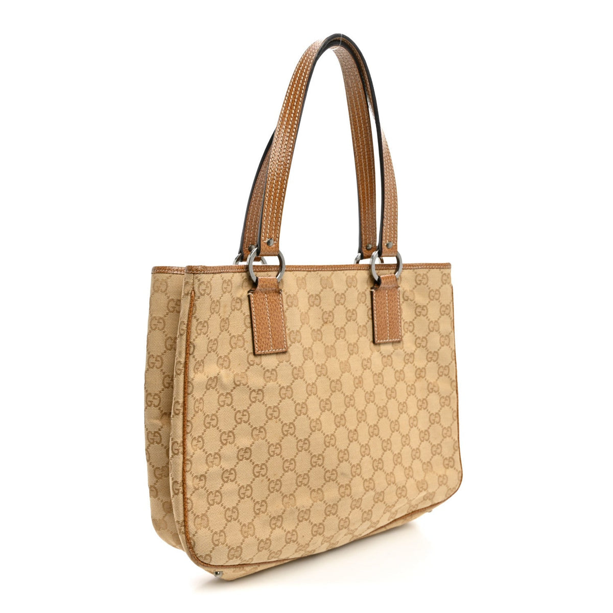 Monogram Large Tote Dark Brown
