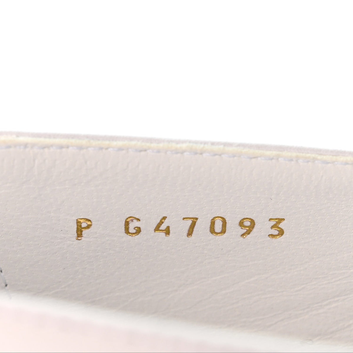 Calfskin Grosgrain Cap Toe CC Moccasin Loafers 37 White Black