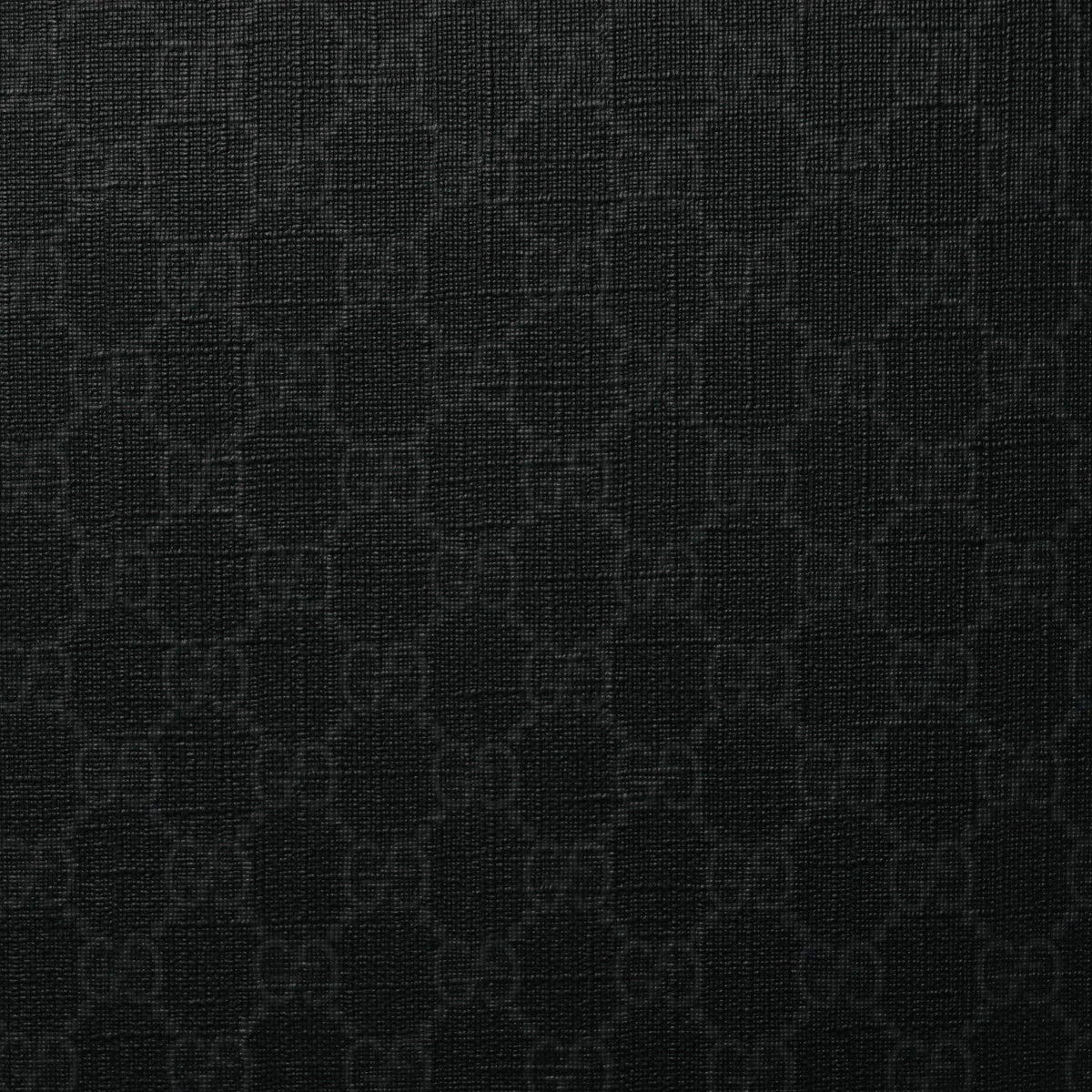 GG Supreme Monogram Large Four Wheel Suitcase Black Grey