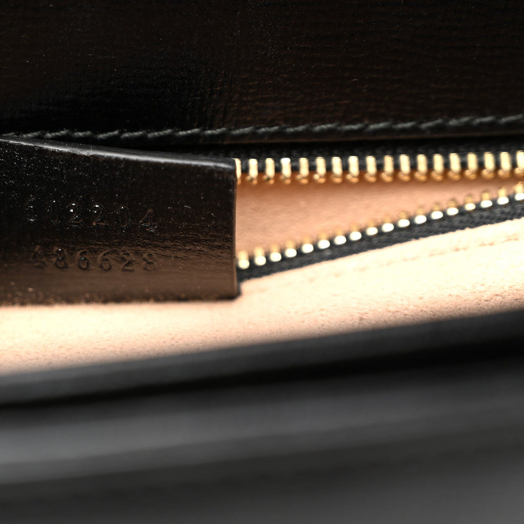 Azalea Calfskin Horsebit 1955 Shoulder Bag Black