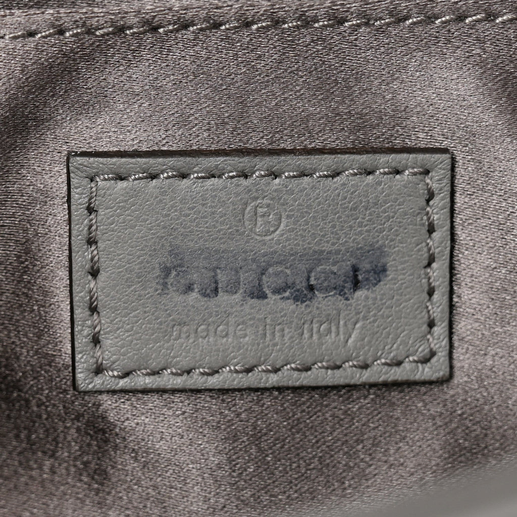 Nappa Vertical Matelasse Small Maxi Horsebit Chain Shoulder Bag Gray