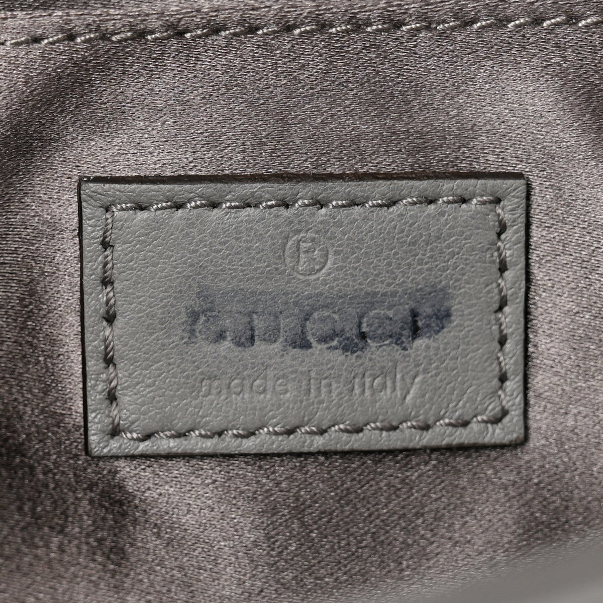 Nappa Vertical Matelasse Small Maxi Horsebit Chain Shoulder Bag Gray
