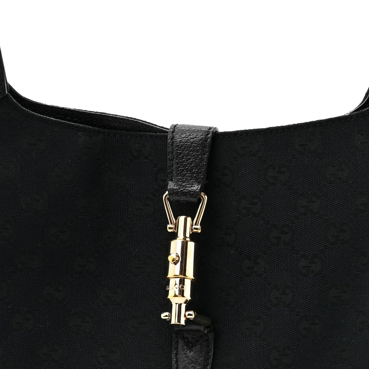 Monogram Small Jackie O Hobo Black