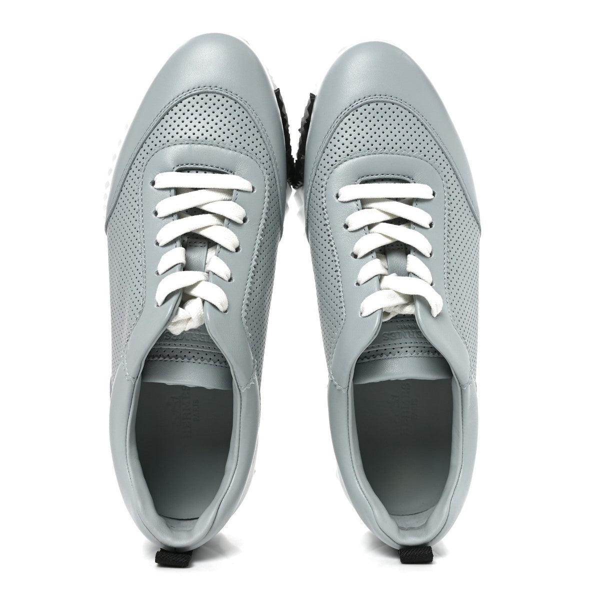 Calfskin Bouncing Sneakers 38 Bleu Glacier