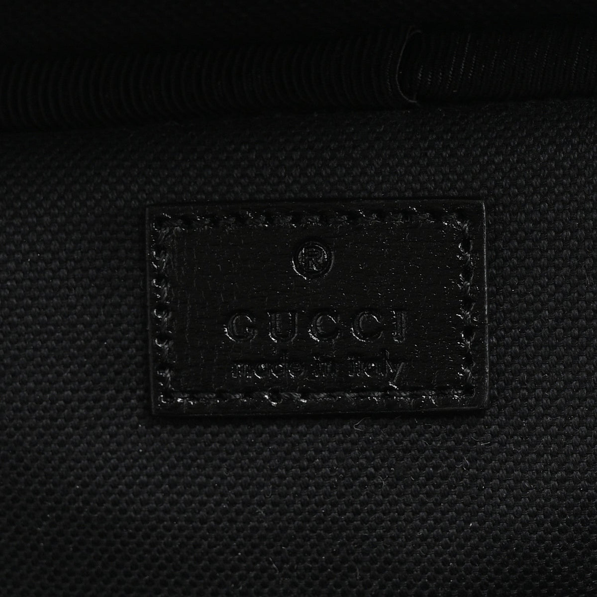 GG Supreme Monogram Azalea Calfskin Retro Interlocking G Small Savoy Cabin Trolley Black