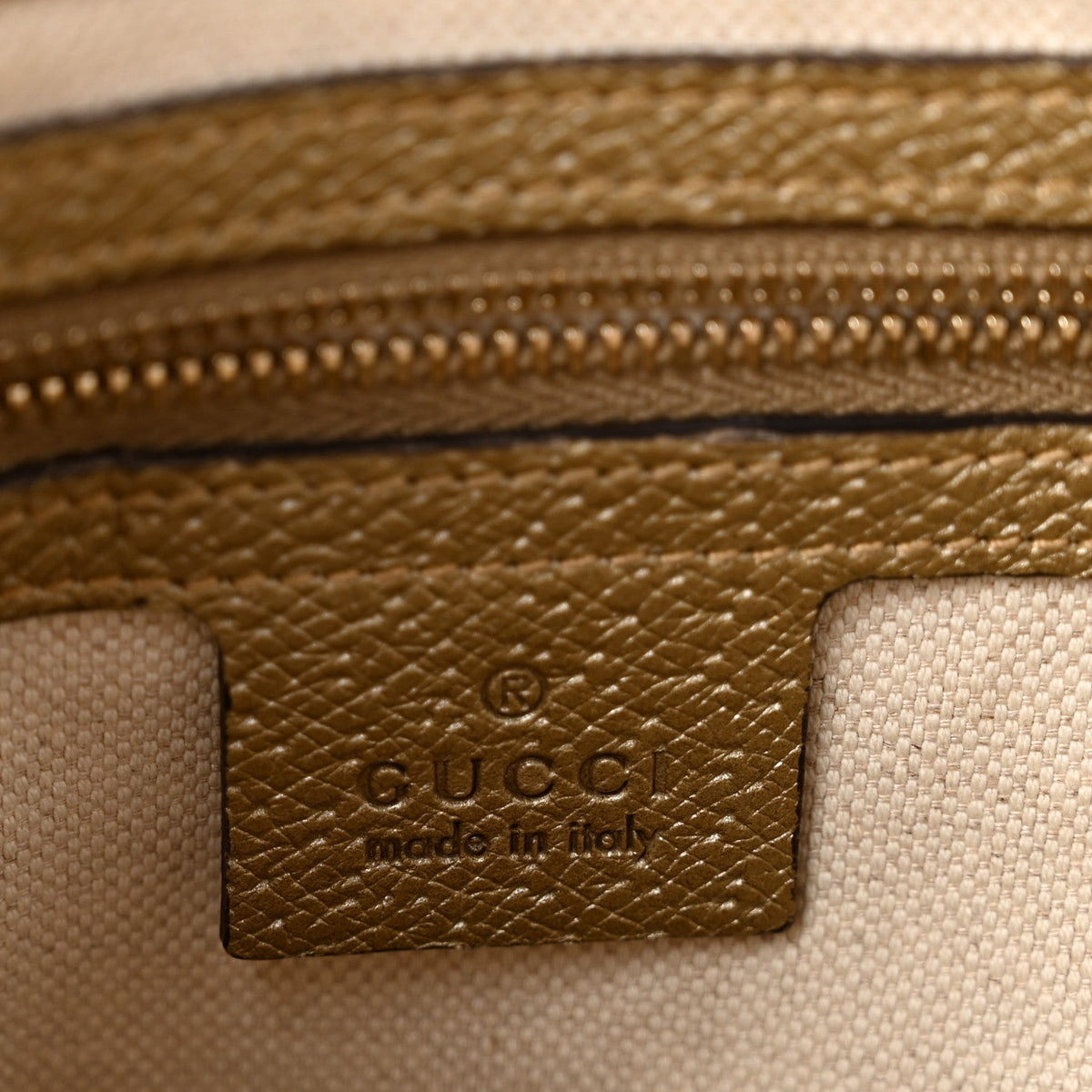 Monogram Mini Bree Tote Golden Beige