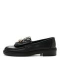 Lambskin Quilted CC Turnlock Loafers 36 Black