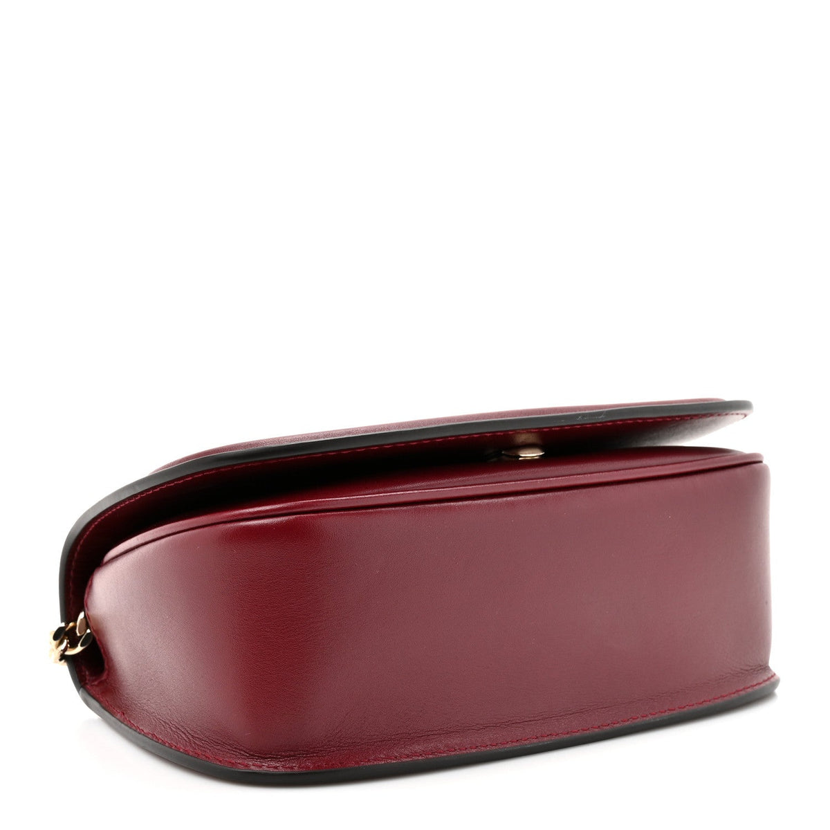 Calfskin Blondie Small Shoulder Bag Rosso Ancora