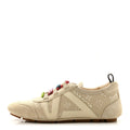 Monogram Denim LV Sneakerina 36 Greige