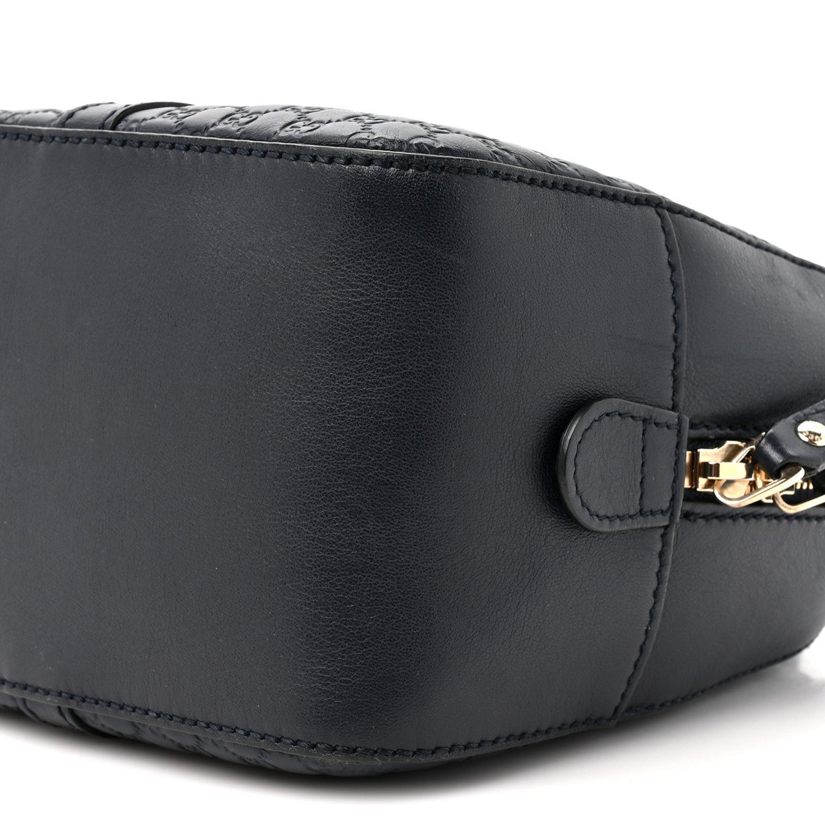 Microguccissima Medium Crossbody Bag Blue