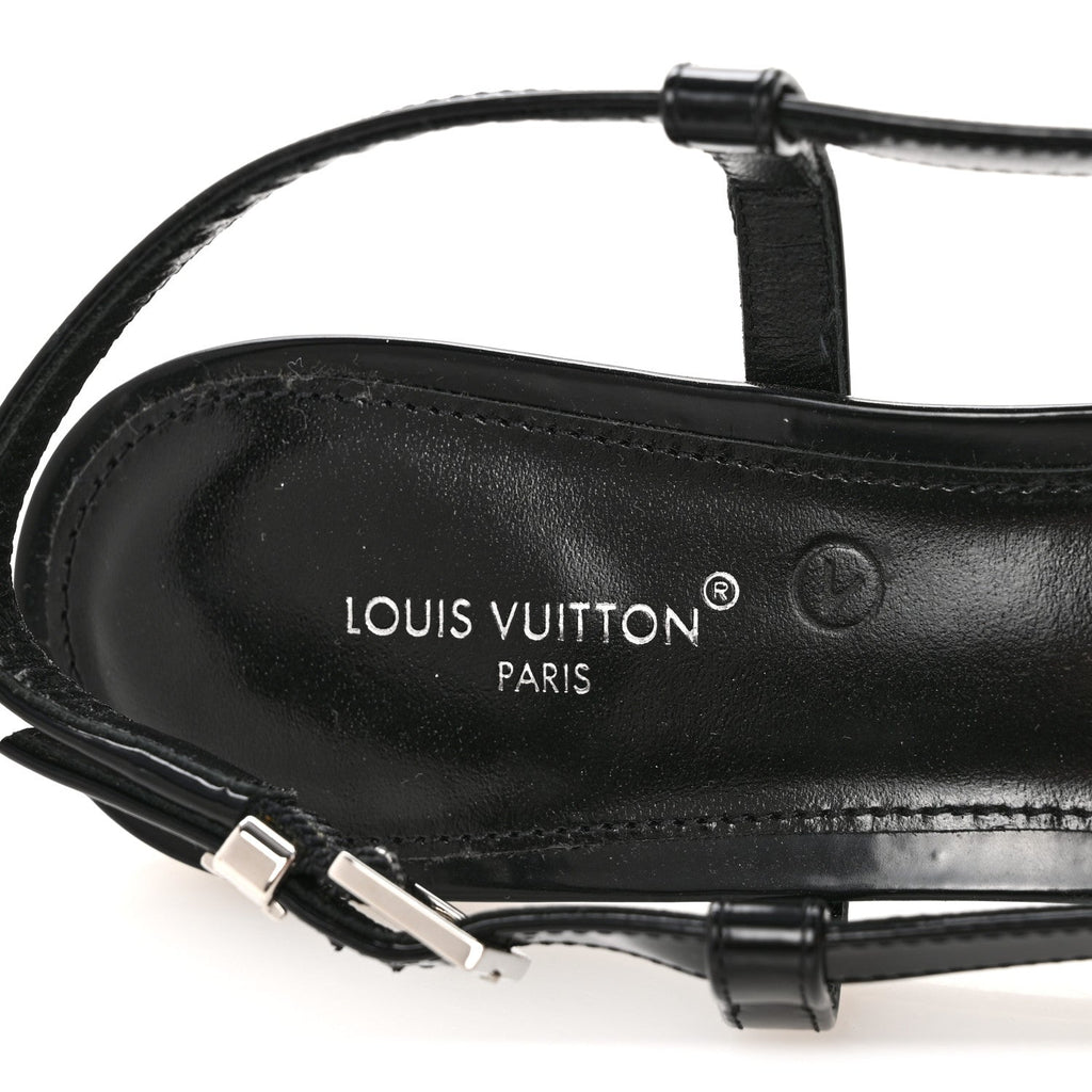 Calfskin Allure D'Orsay Slingback Pump 37.5 Black
