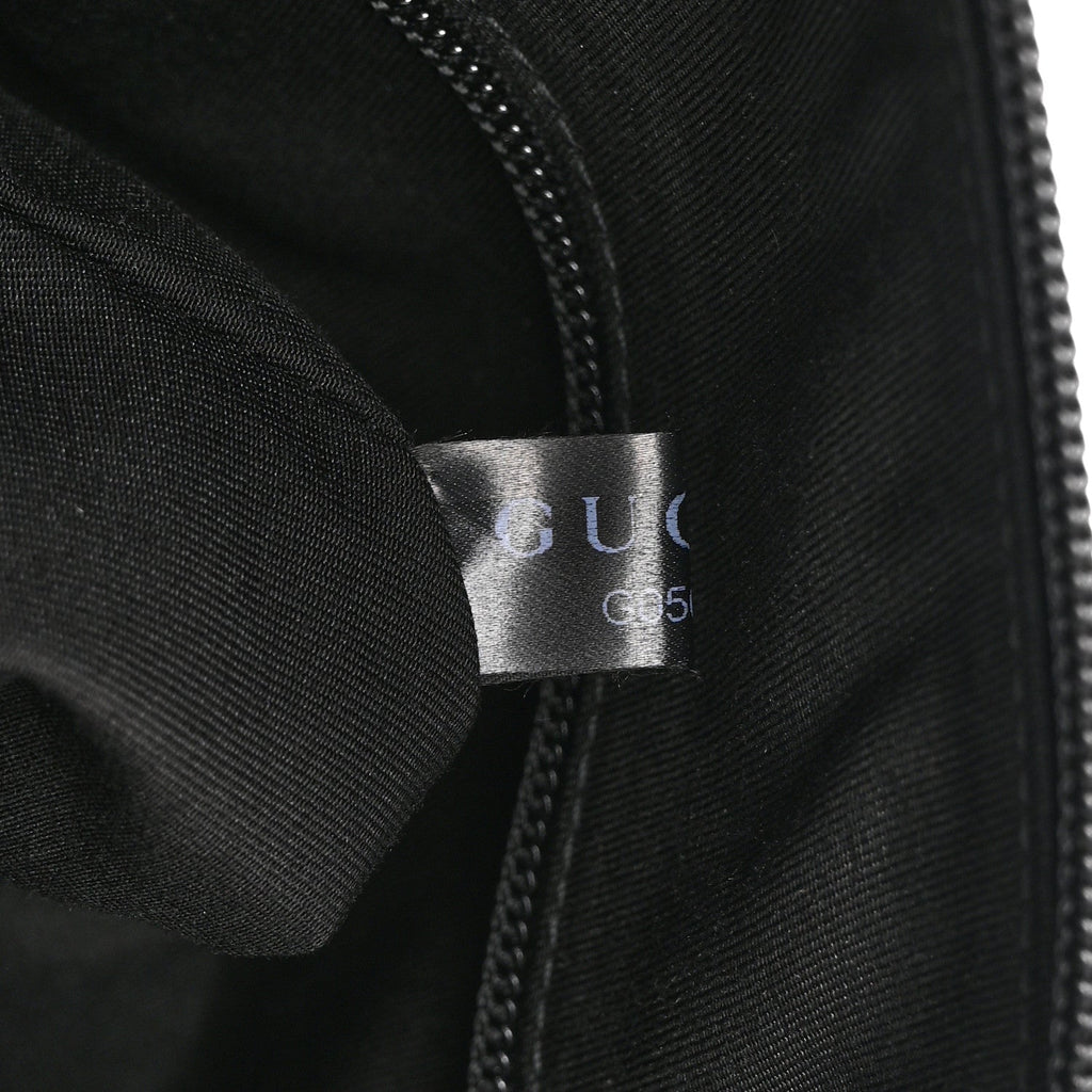Monogram Calfskin Perforated Medium Flat Messenger Bag Black