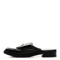 Lambskin Quilted CC Turnlock Mules 39.5 Black