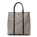 GG Plus Monogram Joy Vertical Tote Navy