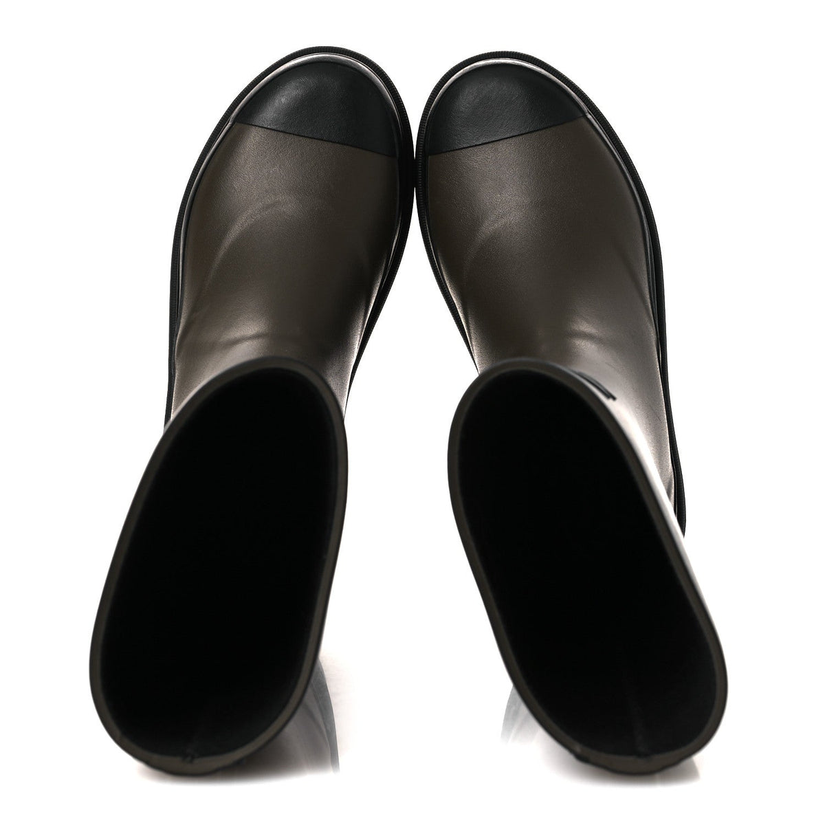 Caoutchouk CC High Boots 35 Khaki Black