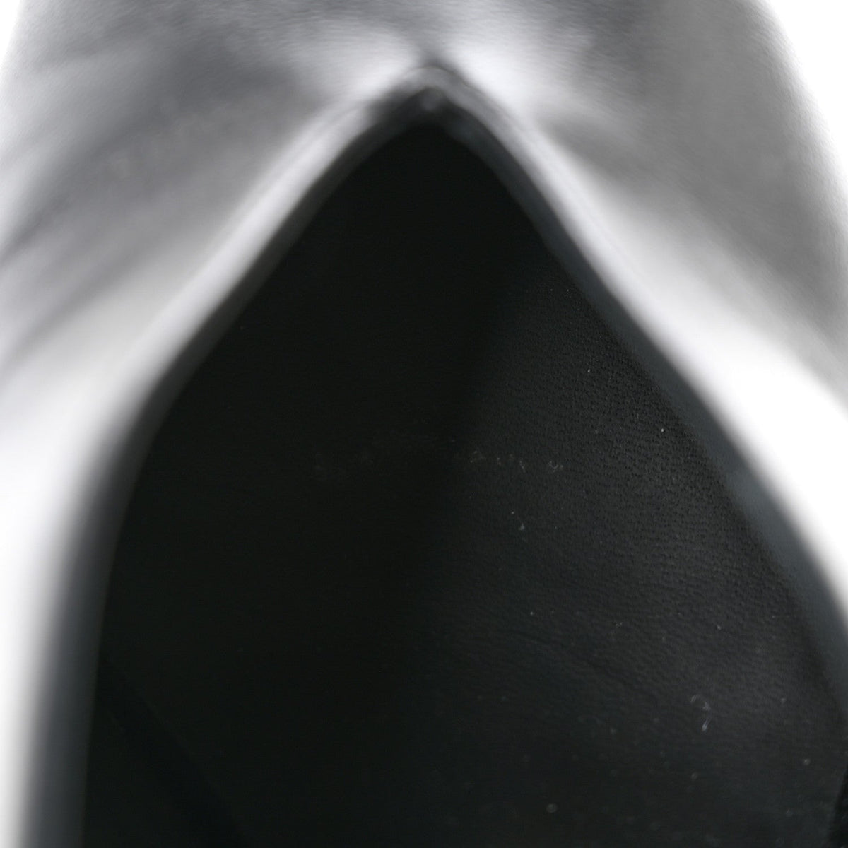 Lambskin Slingback Pumps 39.5 Black White