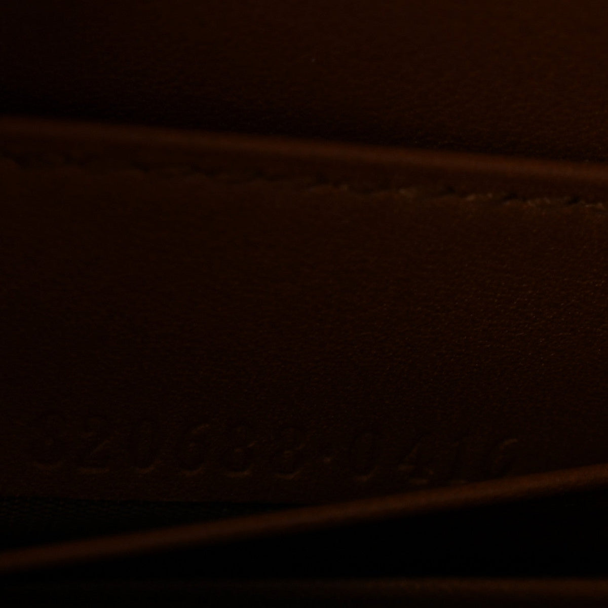 GG Emblem Monogram Wallet With Strap Beige Brown