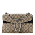 GG Supreme Monogram Small Dionysus Shoulder Bag Black