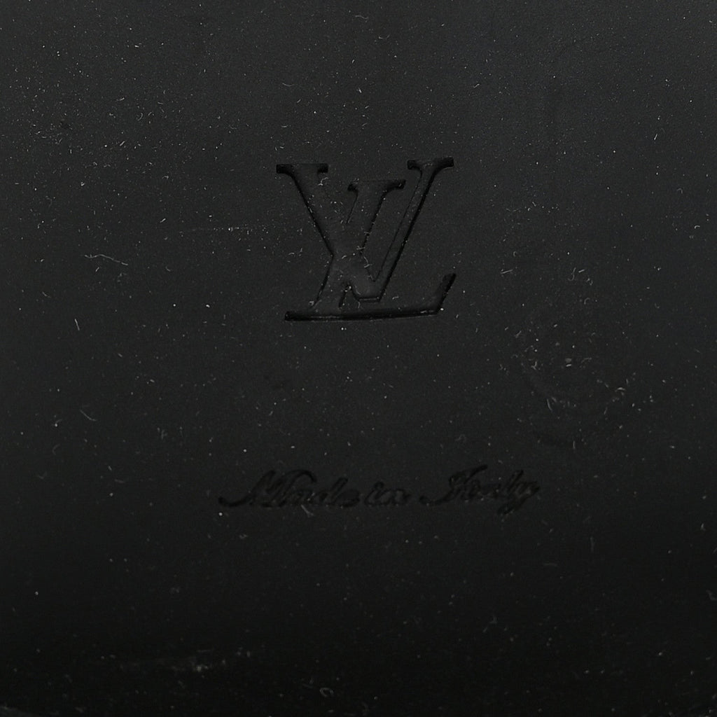 Calfskin Monogram Wonderland Flat Ranger Boots 39 Black