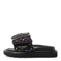 LV X TM Monogram Multicolor Pool Pillow Flat Comfort Mule 35 Black