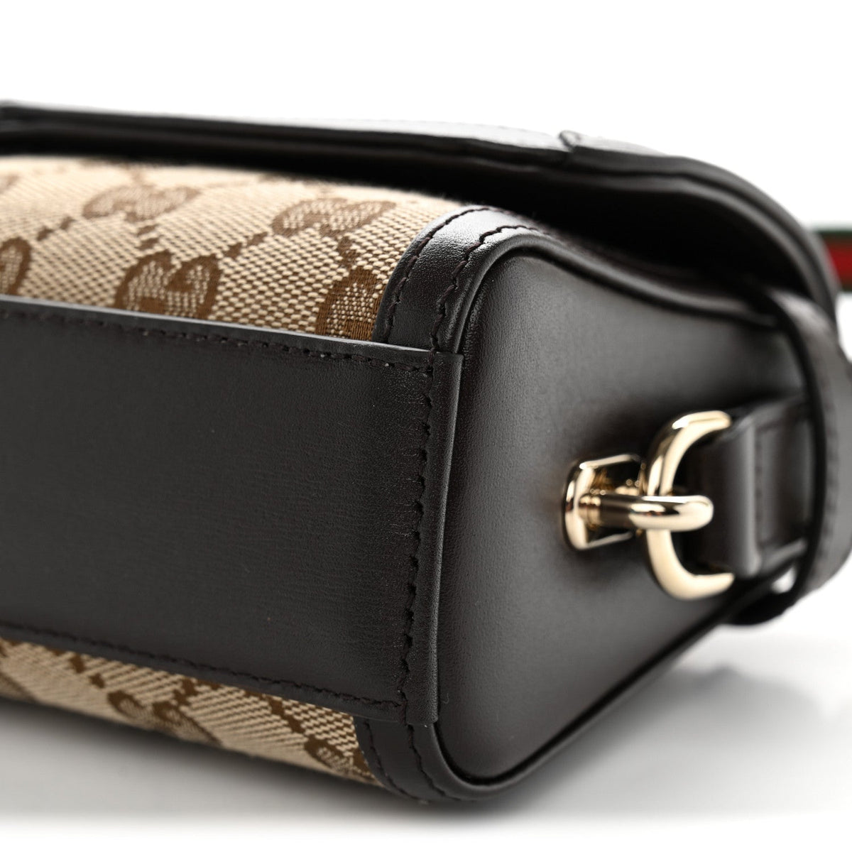 GG Monogram Small Luce Shoulder Bag Beige Ebony