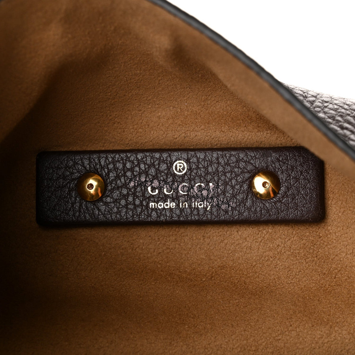 Grained Calfskin Softbit Maxi Shoulder Bag Dark Brown