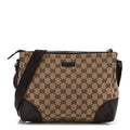 Monogram Joy Messenger Bag Dark Brown