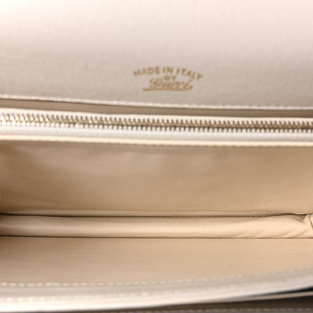 Calfskin Medium 1973 Shoulder Flap Bag Ivory