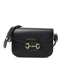 Azalea Calfskin Horsebit 1955 Shoulder Bag Black