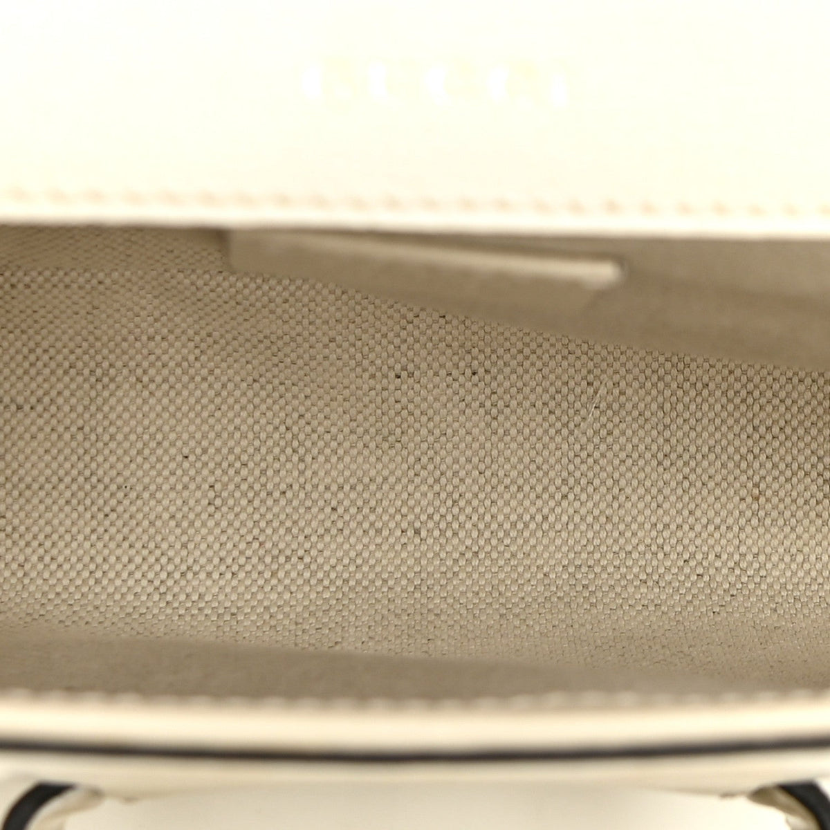 Azalea Calfskin Web Mini Horsebit 1955 Shoulder Bag Mystic White