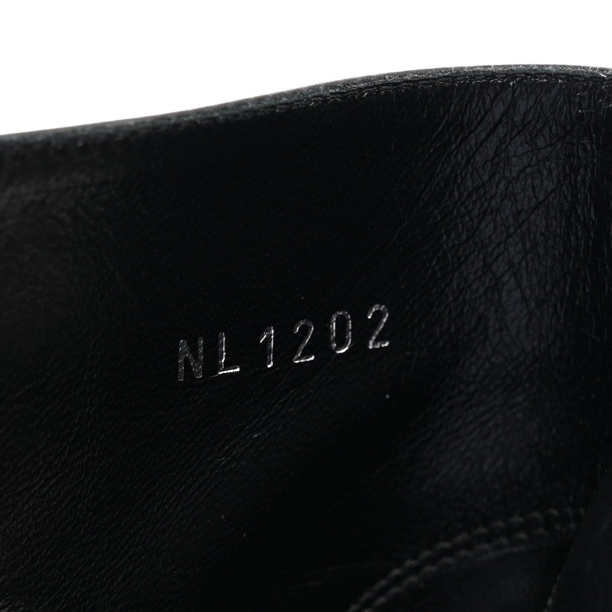 LV X YK Calfskin Monogram Silhouette Ankle Boots 37.5 Black