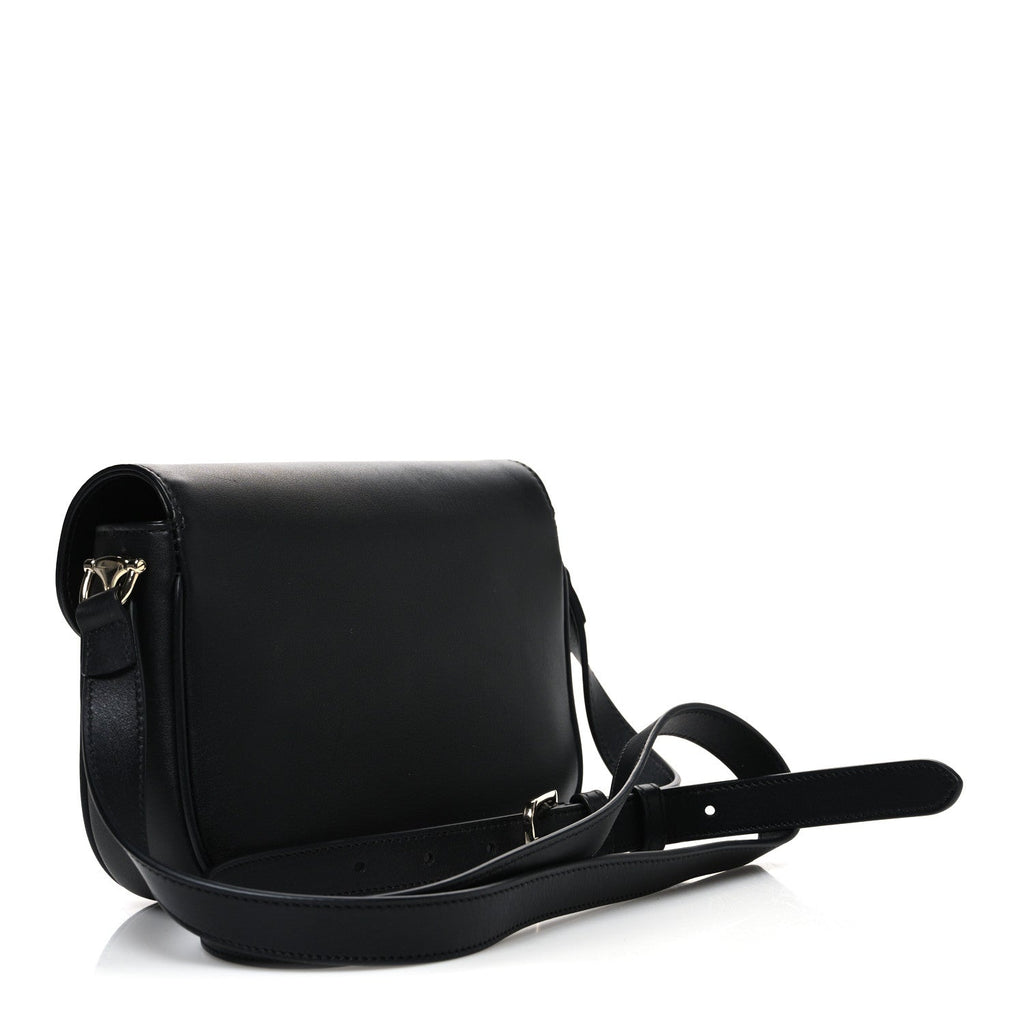 Arabella Calfskin Horsebit 1955 Shoulder Bag Black