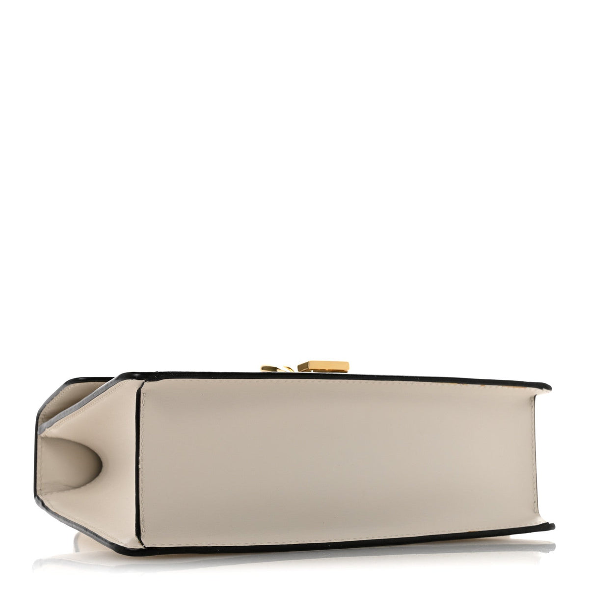 Calfskin Small Sylvie Shoulder Bag Off White