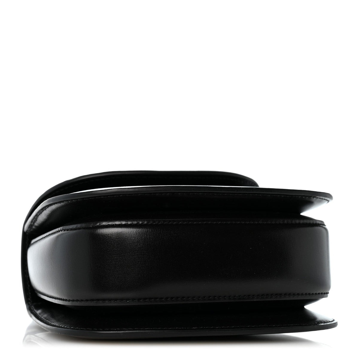 Boarded Dyana Lux Calfskin Web Monochrome Small Bamboo 1947 Top Handle Bag Black