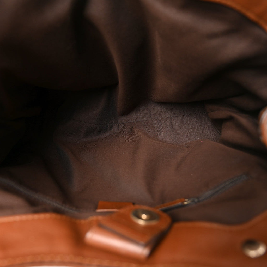 Monogram Medium Sukey Tote Brown