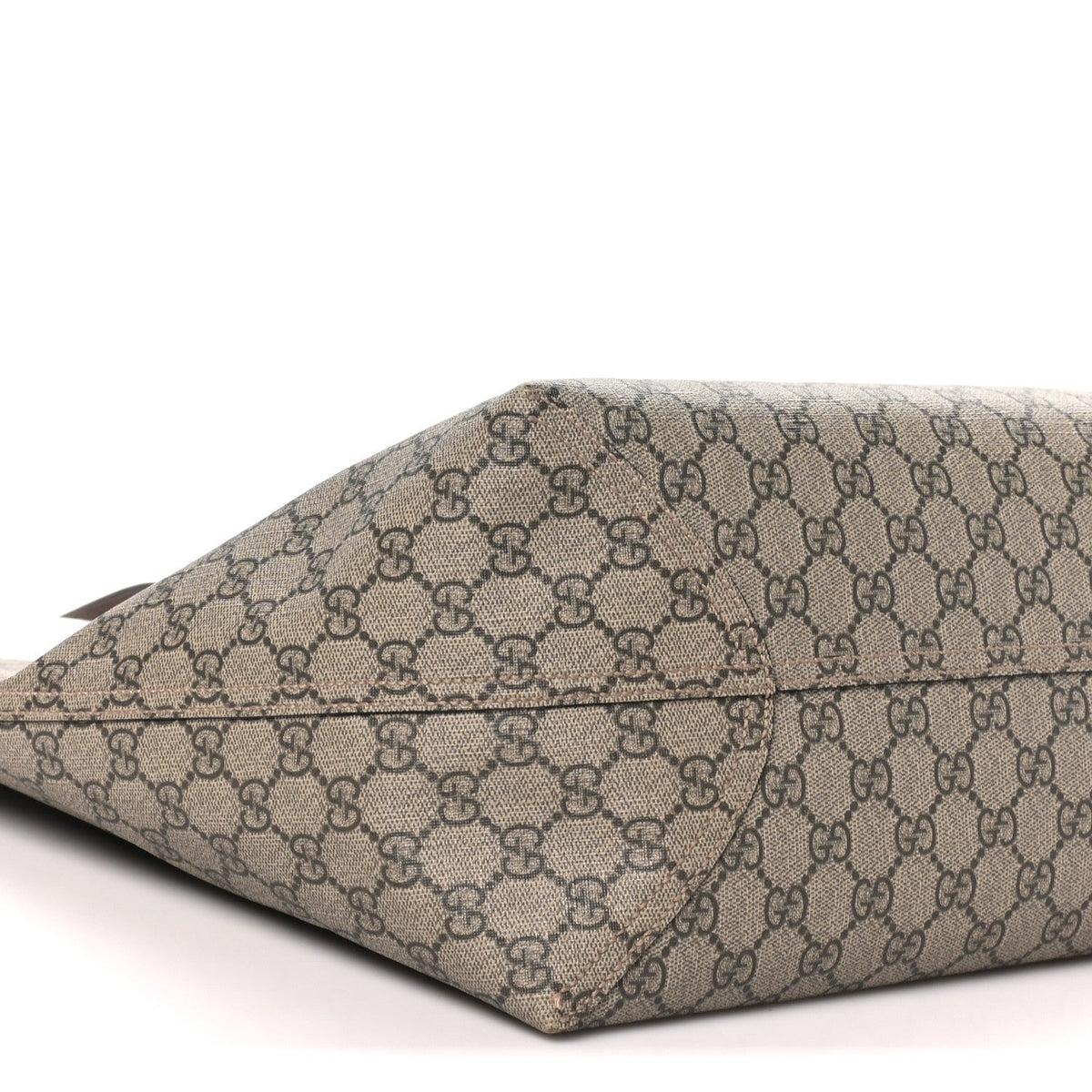 GG Supreme Monogram Medium Ophidia Shopping Tote Ebony