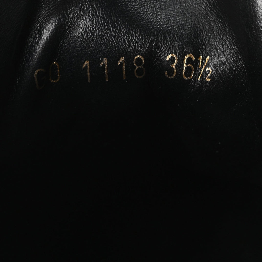 Suede Monogram Run Away Sneakers 36.5 Black