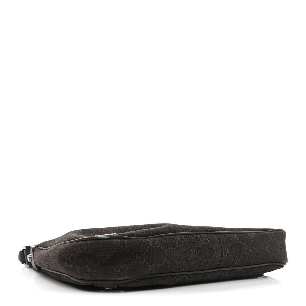 Denim Monogram Abbey D Ring Hobo Brown