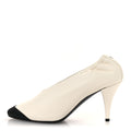 Lambskin Pumps 36.5 Ivory Black