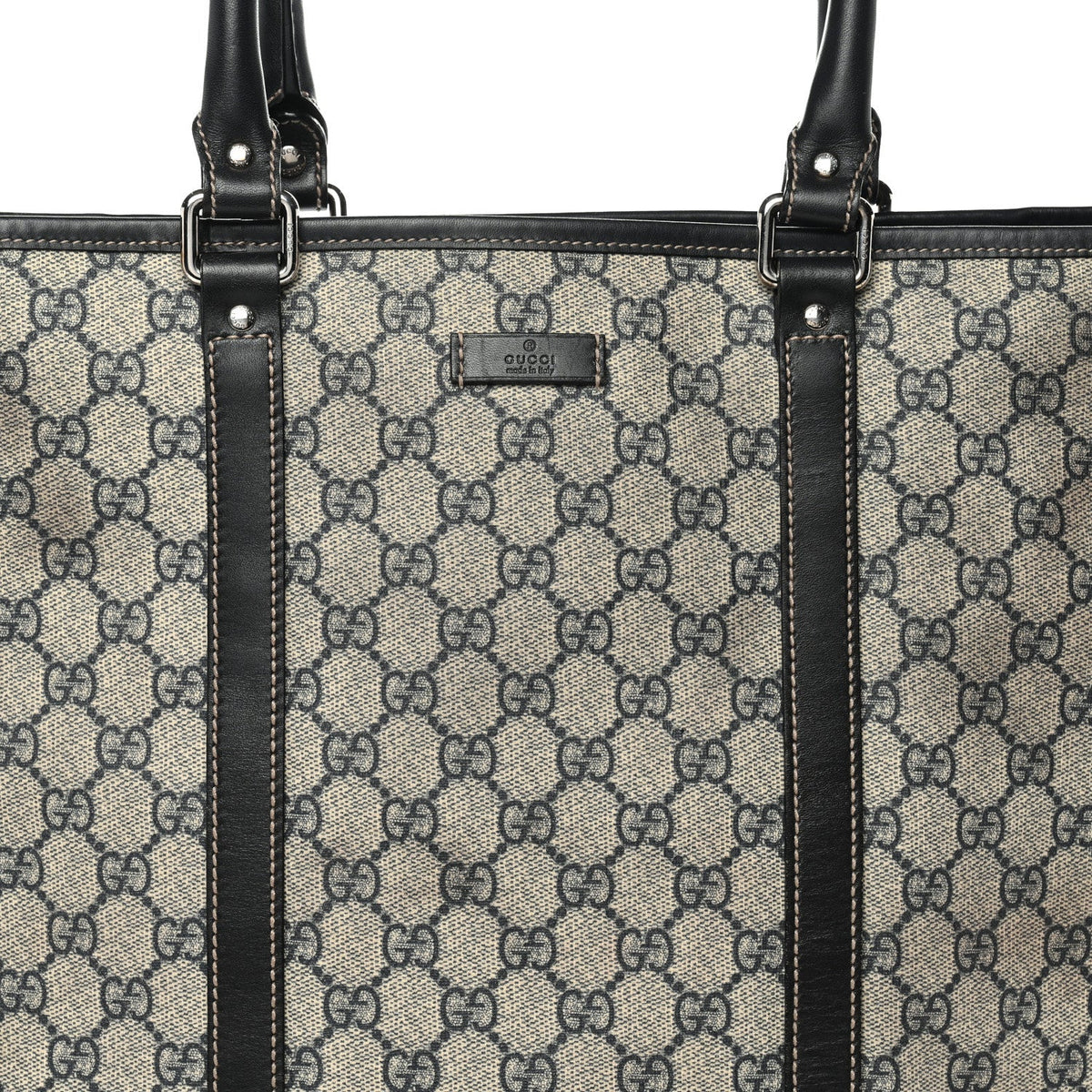 GG Plus Monogram Joy Vertical Tote Navy