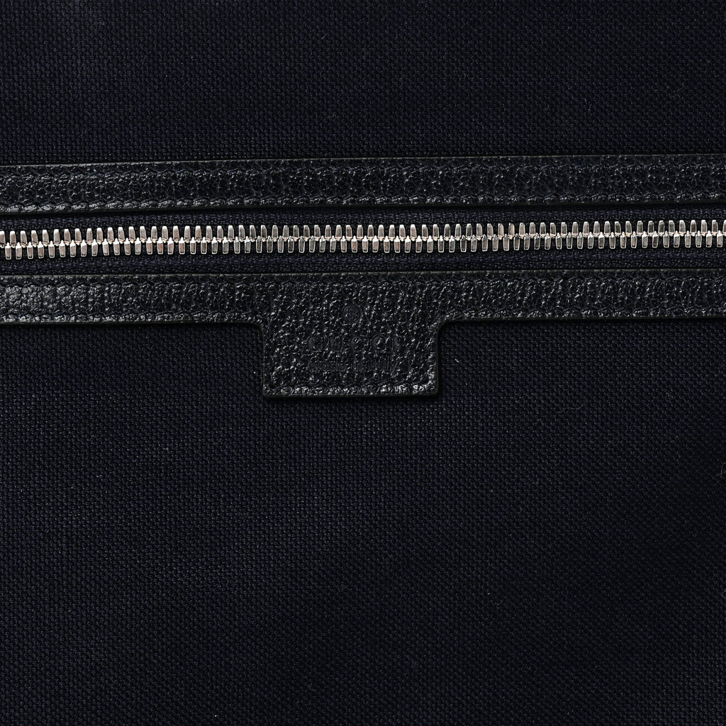 GG Supreme Monogram Web Savoy Garment Bag Beige Blue